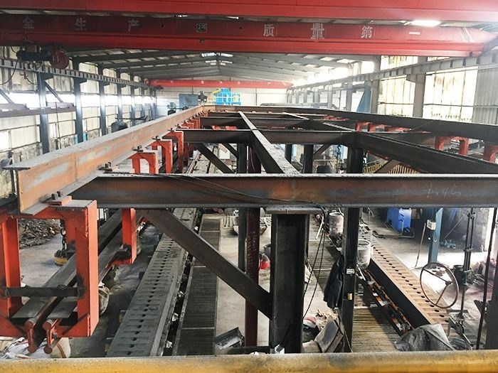 Weifang Zetian Pipes Industry Co., Ltd. chaîne de production de fabricant